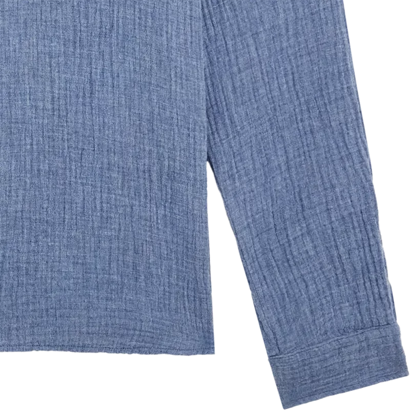 blue OIHANA shirt – Image 4