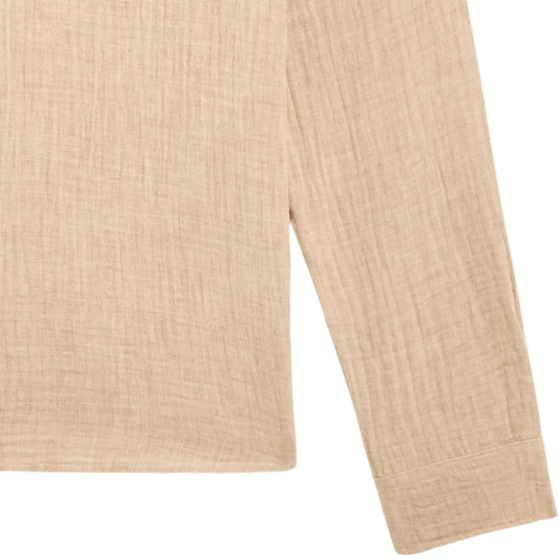 cappuccino OIHANA shirt – Image 4