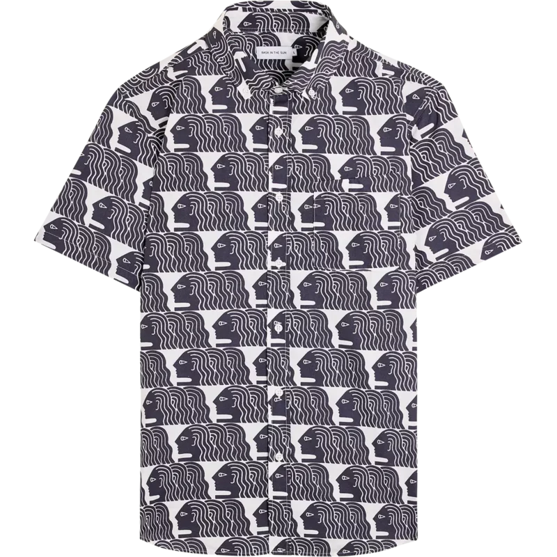 navy PROFILES shirt