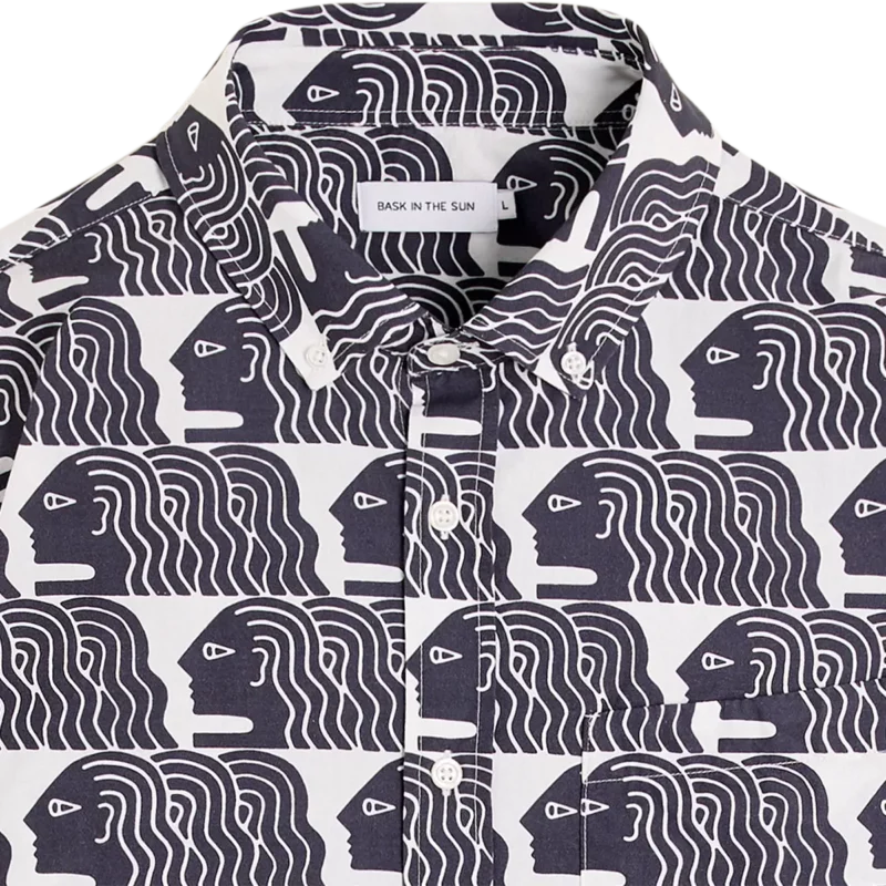 navy PROFILES shirt – Image 2