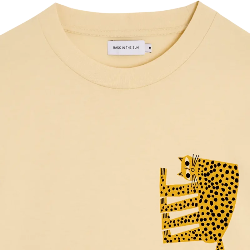 cream LEOPARD tee – Image 3