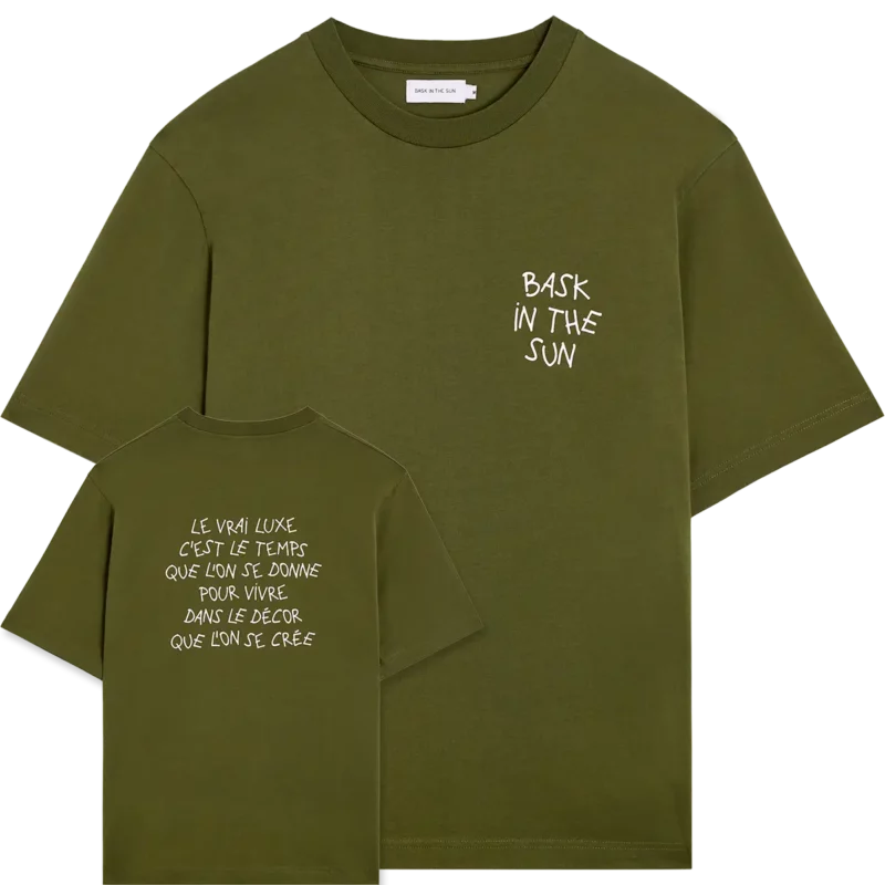 olive LUXE tee